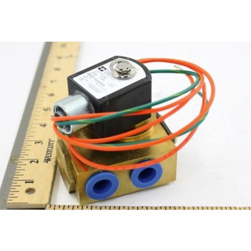 3/8" 3W N/C 10/200# 120V Valve For Parker Fluid Control -Part# 06F38C1122AAF4C05