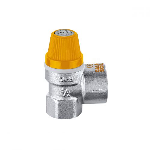 Caleffi 253044 Safety Relief Valve 60 PSI