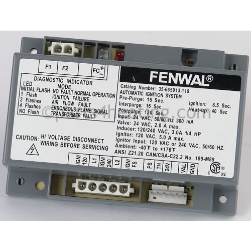 Fenwal 35-665913-119 24V,15Sec Pp Ignition Module