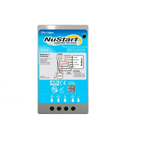 Nu-Calgon 5010-30 Nustart Soft Starter 230VAC 3PH 4–28 RLA
