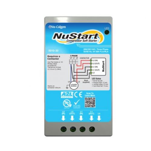 Nu-Calgon 5010-31 NuStart Compressor Soft Starter 460VAC/3PH 4-27 RLA