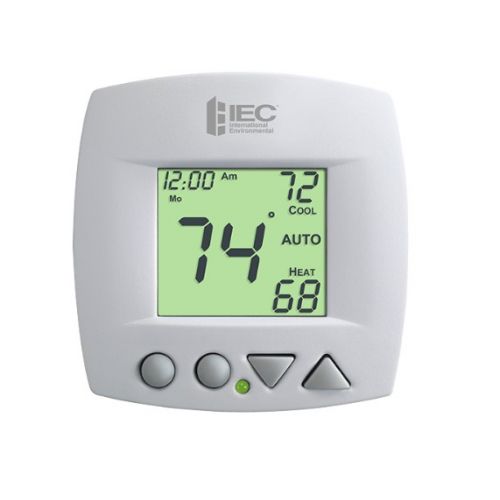 International Environmental 71520317 7-Day Programmable Thermostat 2/4 Pipe