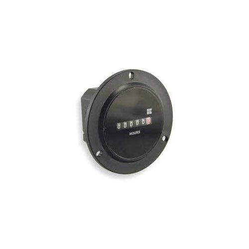 20/264V Hourmeter,Round,3-Hole For Redington -Part# 722-0004