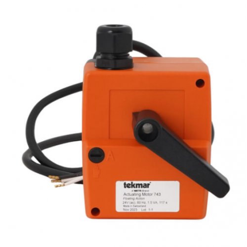 Tekmar Controls 743 Actuating Motor Floating Action
