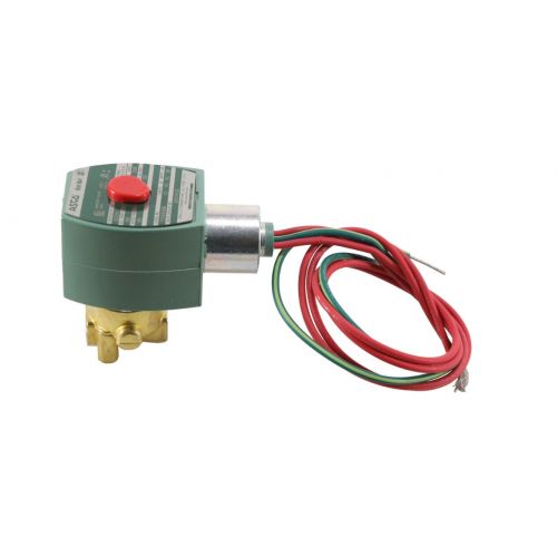 Asco 8262H2-240V 1/8" N/C Solenoid Valve 0–185 PSI Air 180 PSI Water 120 PSI Oil 240V