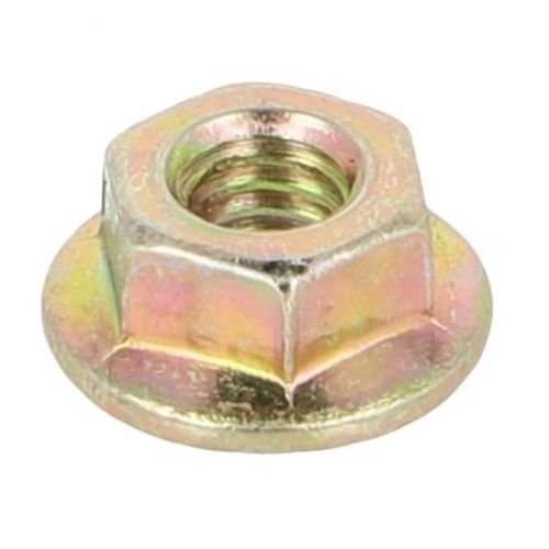 Eclipse 90786 Screw, Nut Hex Flanged Plated Self-Locking