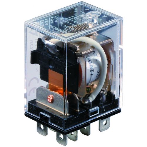 Omron LY2N-AC110/120 120V 10A Dpdt Relay W/Indicatr