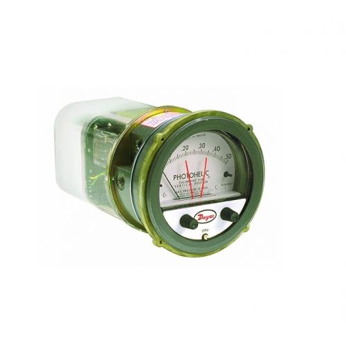 Dwyer Instruments A3000-0 Photohelic Pressure Switch/Gauge 0-0.5" WC 