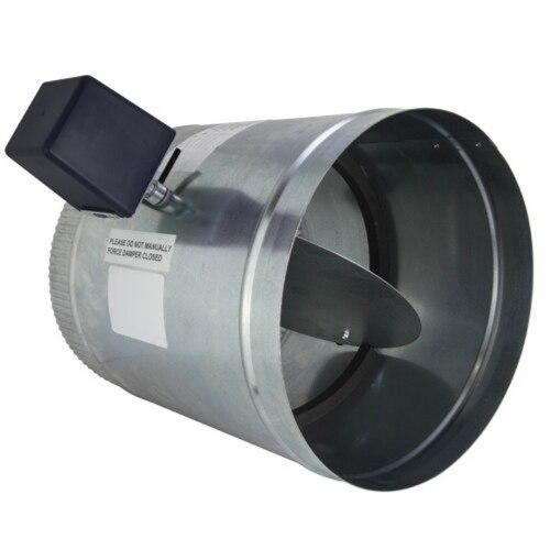 iO HVAC Controls D-06 2-Wire 6" Round SR Damper 24V 