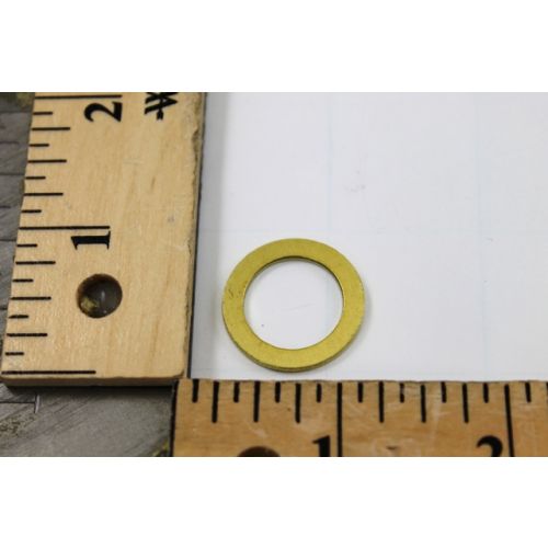 Brass Washer .64"Id .925"Od For Conbraco Industries -Part# E-2312-00