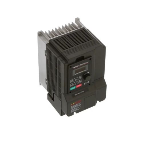 TECO-Westinghouse E510-403-H3-U 3-Pole Compact AC Drive EMA 460V 1,6 DI/2 DO/2 AI/1