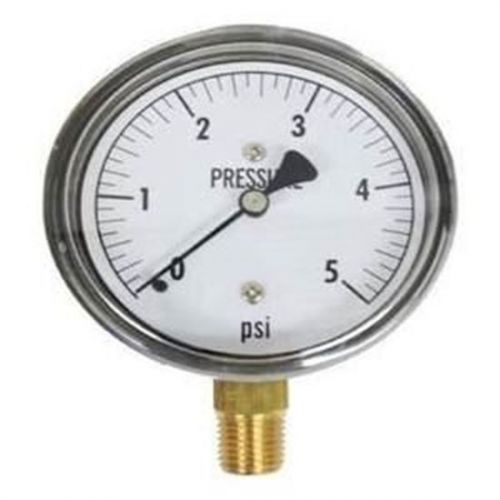 4 1/2"Dial 0-200# 1/4"Npt Lwr For Weksler -Part# EA14E