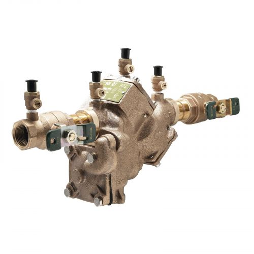 Watts F391008 3/4" Lead-Free Reduced Pressure Zone Assembly LF909QTFS
