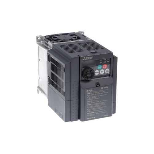 Mitsubishi VFD FR-D740-080-NA 5HP Variable Speed Drive W/Modbus 380 - 480V/3 PH