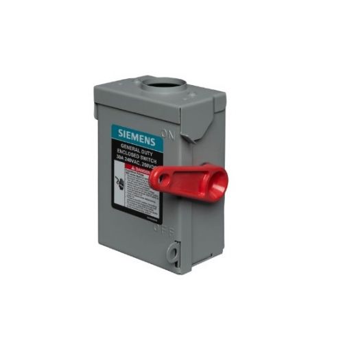 Siemens Industrial Controls GNF321RA 3-Pole Non-Fuse Disconnect Switch 30A 240V 