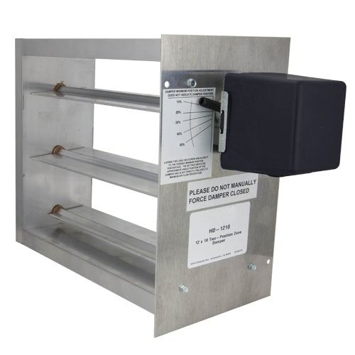 iO HVAC Controls HD-0606 2-Wire 6" X 6" SR Damper 24V 