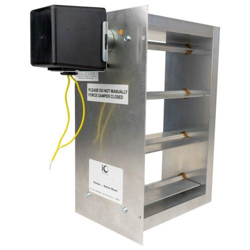 iO HVAC Controls HD-2010-BM Zone Damper Rectangular 20" X 10"