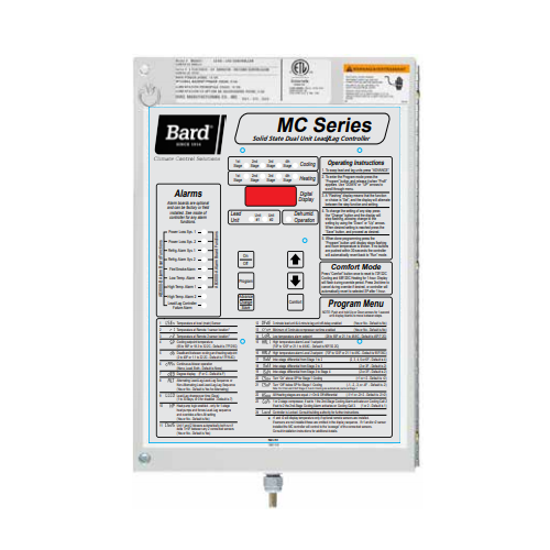 Dual Unit Lead-Lag Controller For Bard Hvac Part# Mc4002