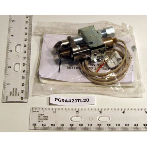 General Controls Pg9 Style Combination Pilot Burner & Generator. 90 Degrees Righ For Emerson Climate-White Rodgers -Part# PG9A42JTL20