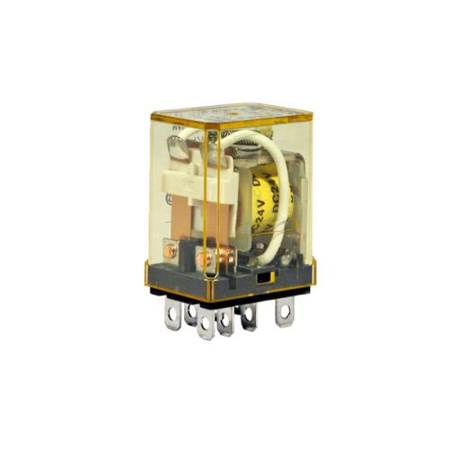 24V Dpdt Blade Relay W/Indictr For IDEC Relays -Part# RH2B-ULAC24V
