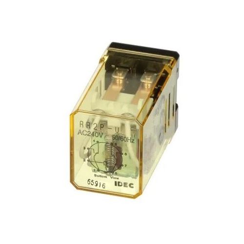 Idec 240V 10A 8Pin Dpdt Relay For IDEC Relays -Part# RR2P-UAC240V