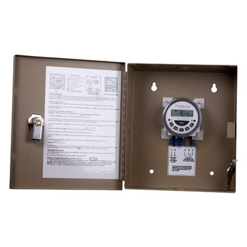 iO HVAC Controls TC 7-Day Programmable Time Clock 24VAC 