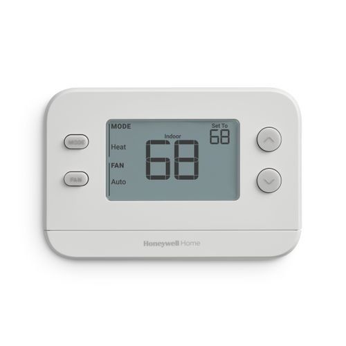 HONEYWELL RESIDENTIAL TH1320U4002 Focuspro Multi Stage Non-Programmable Thermostat Hardwire Or Battery Powered 24V N100