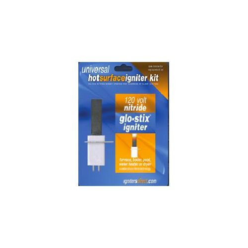 Flat Universal Hot Surface Igniter Kit Replaces Hsidryer Igniter For Igniters Direct -Part# URK120VF