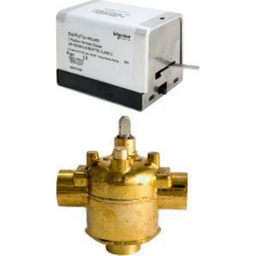 Schneider Electric (Erie) VT3313G13B020 3-Way Zone Valve 3/4" Sweat 120V