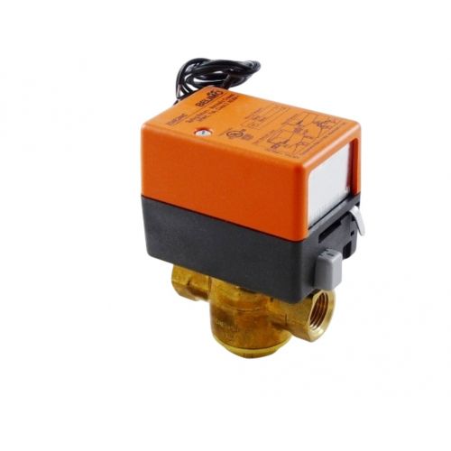 Belimo ZONE315N-35+Z24NC 3-Way Normally Closed Zone Valve 1/2" NPT 3.5Cv 24V