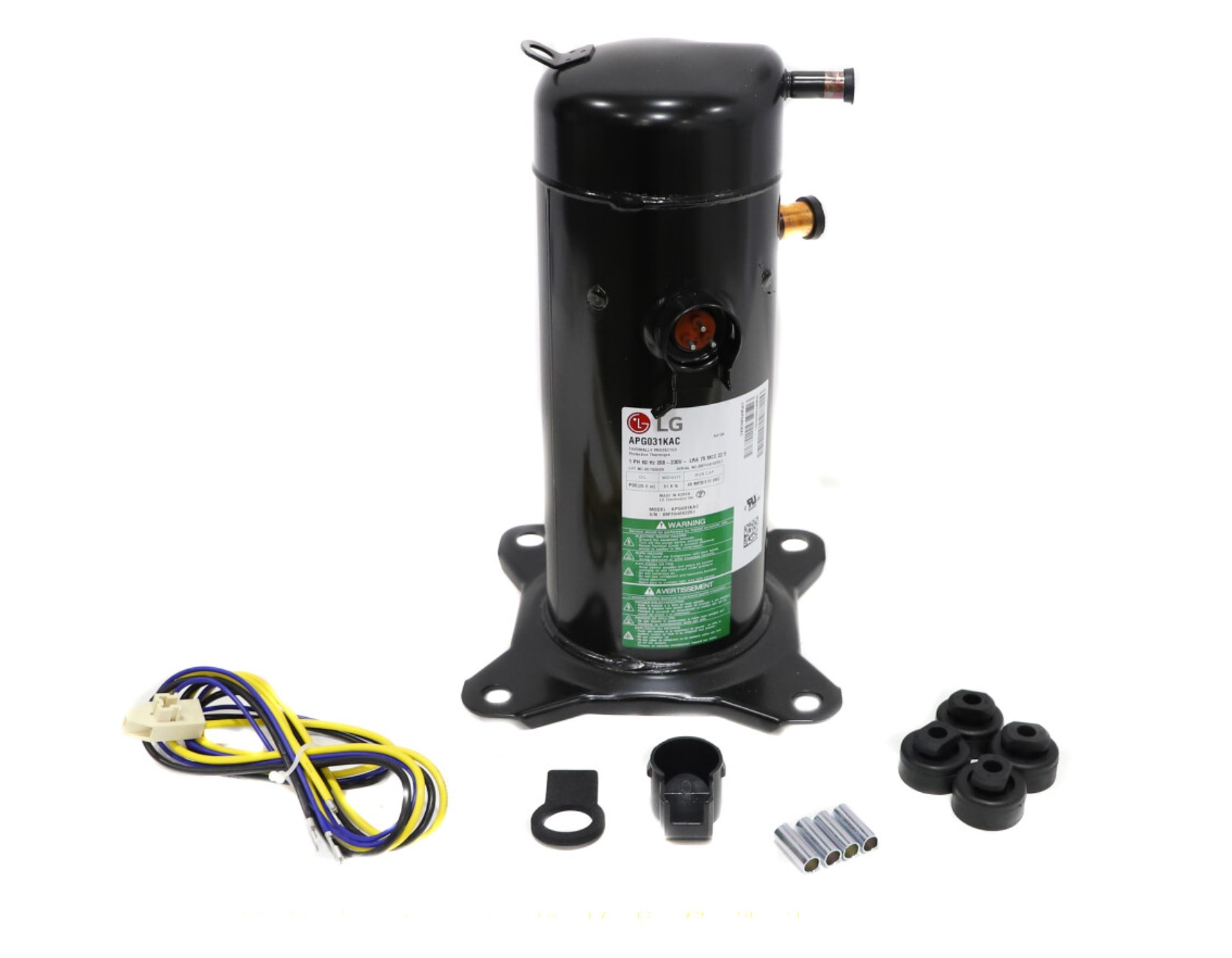 York S1-015-05242-004 Scroll Compressor R-410A 208/230V/1PH | PartsHnC