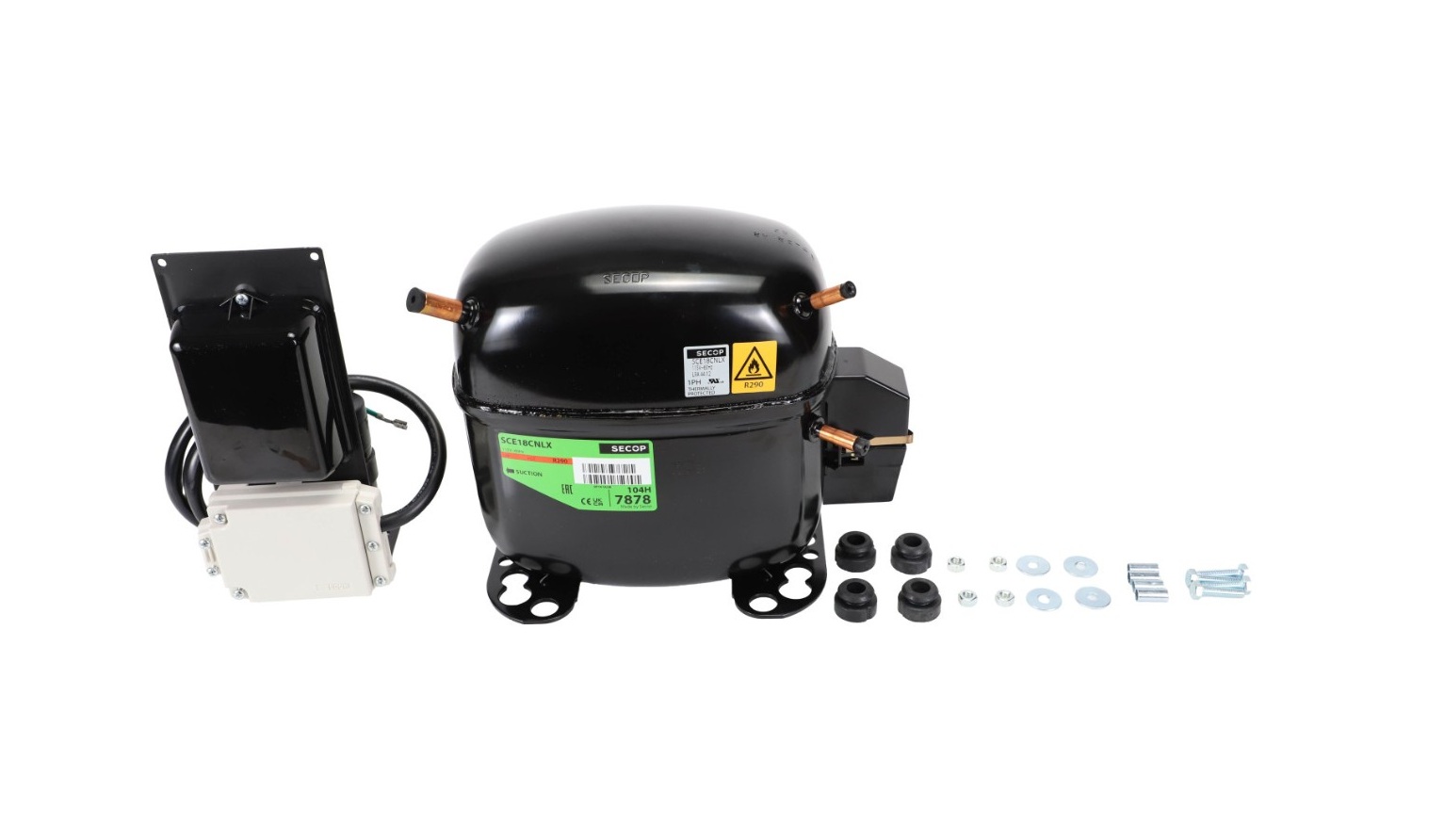 Secop Diversitech SCE18CNLX-1 LBP Compressor Kit R290 60Hz 115V