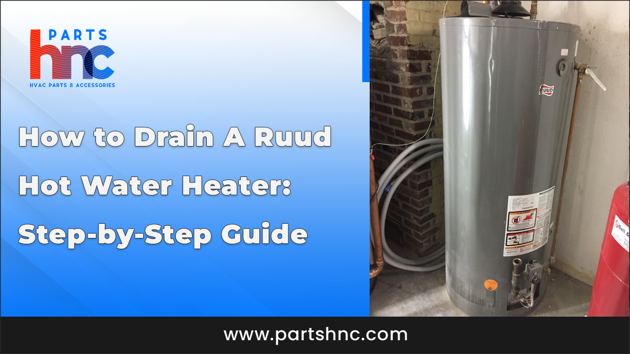 How to Drain A Ruud Hot Water Heater_PartsHnC