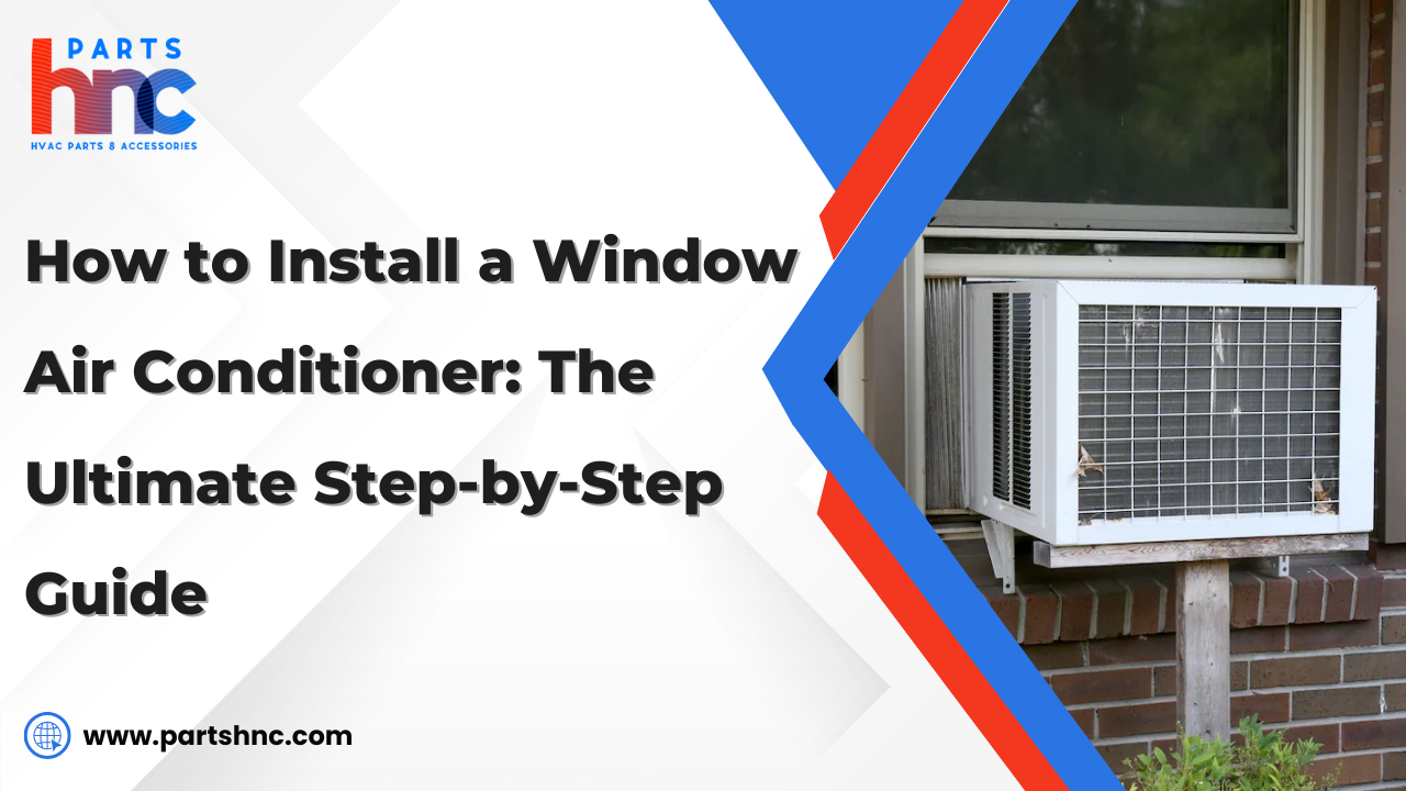 Installation guide to a Window Air conditioner - PartsHnC