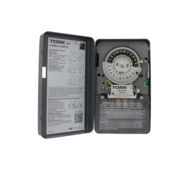 Tork Timers 1109A 24Hr Electtimer 120/208277V PartsHnC