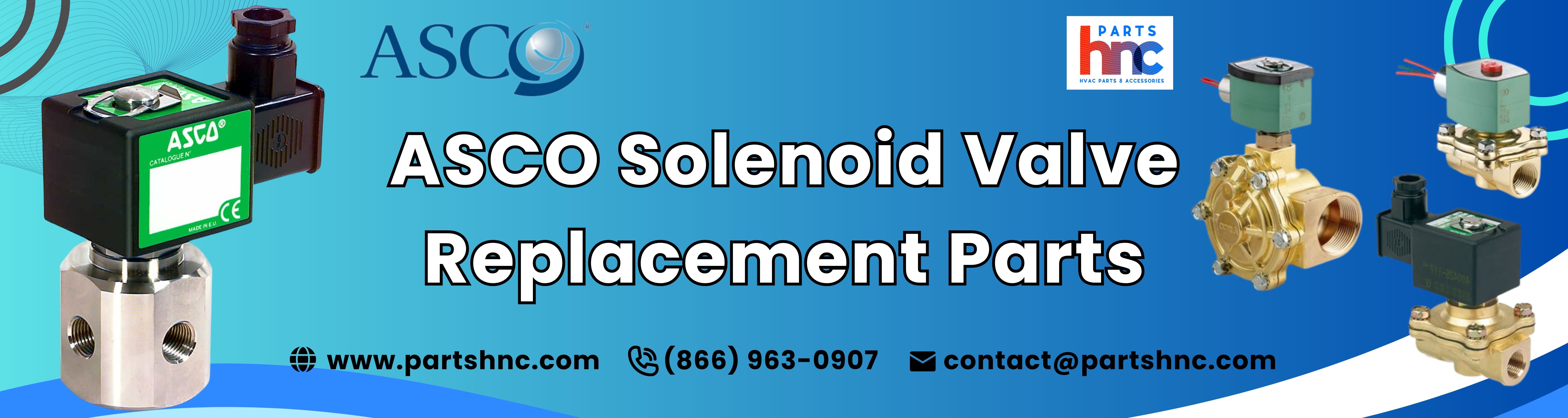 ASCO Solenoid Valve Replacement Parts PartsHnC