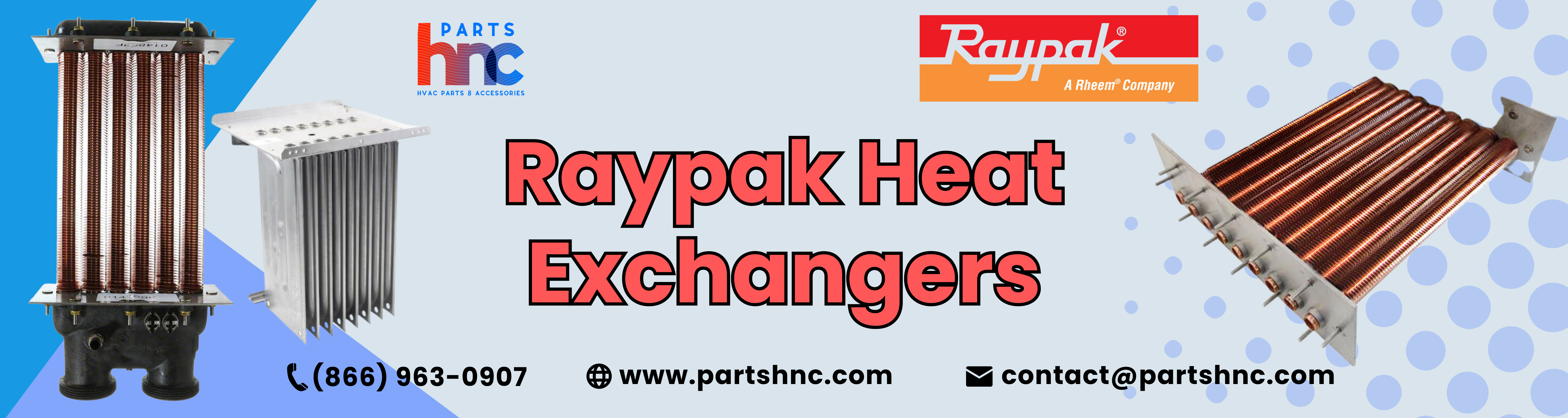Raypak Heat Exchangers-PartsHnC