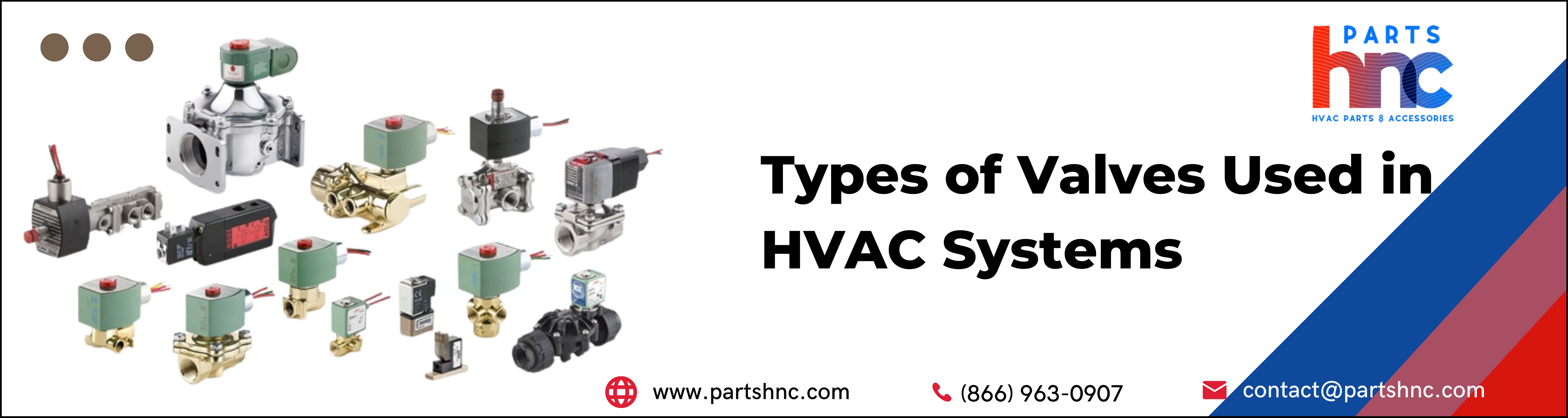 Types of Valves and Used in Hvac Systems - PartsHnC