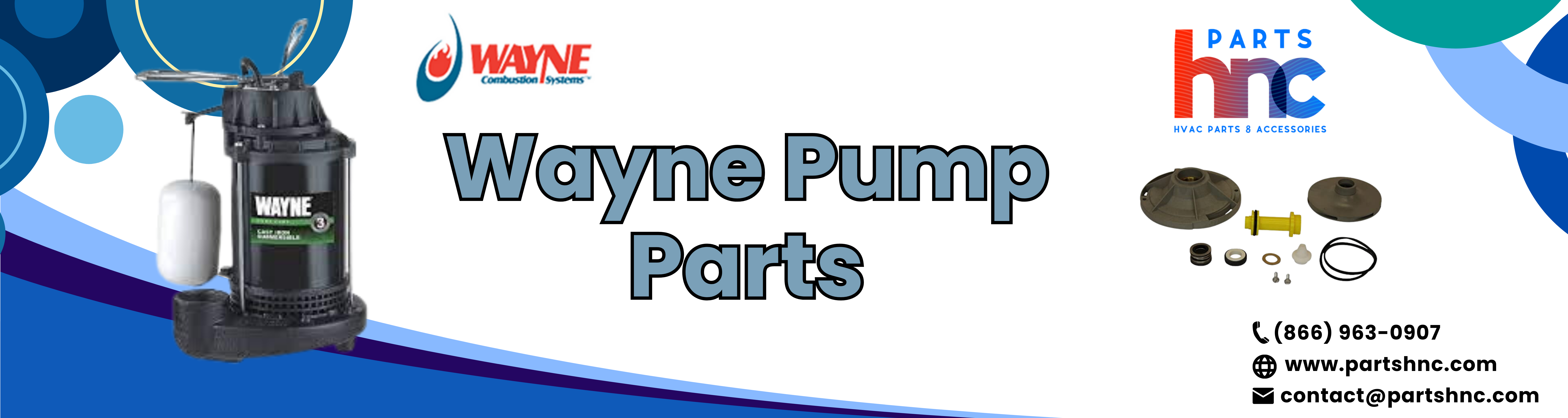 Buy Genuine Wayne Pump Parts at PartsHnC Quality & Reliability